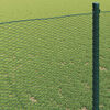 vidaXL Cl&ocirc;ture hexagonale Vert 1,6 x 10 m PVC