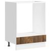 vidaXL Armoire de four Lucca ch&ecirc;ne fum&eacute; bois d'ing&eacute;nierie