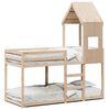 vidaXL Lit superpos&eacute; sans matelas 90x190 cm bois de pin massif