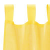 vidaXL Rideaux en voile avec boucles 2 pcs jaune 140x175 cm