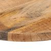 vidaXL Dessus de table &Oslash; 50x3,8 cm rond bois massif de manguier brut