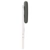 vidaXL T&ecirc;te de lit capitonn&eacute;e Blanc et gris clair 90 cm Pin massif