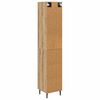 vidaXL Haut Armoire avec tiroir Ch&ecirc;ne artisanal 34,5 x 34 x 180 cm