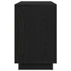 vidaXL Buffet Ch&ecirc;ne noir 102 x 35 x 55 cm Bois d'ing&eacute;nierie