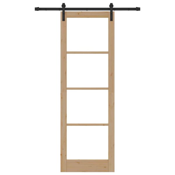 vidaXL Porte coulissante ORKDAL Naturel 78 x 232 cm