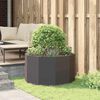vidaXL Jardini&egrave;re Noir 90 x 90 x 50 cm Acier
