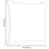 vidaXL Coussins de canap&eacute; 2 pcs Bleu 50 x 50 cm