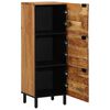 vidaXL Haut Armoire Naturel 40 x 33,5 x 110 cm Bois d'Acacia Massif