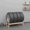 vidaXL Porte-pneus 120x40x40 cm Bois de pin massif