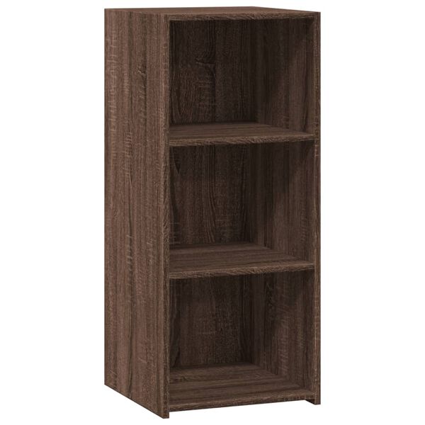 vidaXL Buffet ch&ecirc;ne marron 40x41x93 cm bois d'ing&eacute;nierie