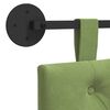 vidaXL T&ecirc;te de lit suspendue Vert clair 100 x 55 x 7 cm Velours