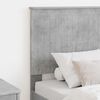 vidaXL T&ecirc;te de lit avec t&ecirc;te de lit Gris b&eacute;ton 75 cm Bois d'ing&eacute;nierie