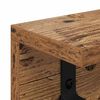 vidaXL Porte-manteau mural Bois ancien 40 x 10,5 x 10,5 cm