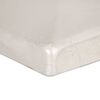 vidaXL Bouchons de poteau de cl&ocirc;ture 6 pcs M&eacute;tal galvanis&eacute; 101x101 mm
