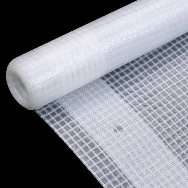 vidaXL B&acirc;ches Leno 2 pcs 260 g/m&sup2; 2x5 m Blanc