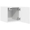 vidaXL Meubles TV muraux 2 pcs Blanc 30,5x30x30 cm