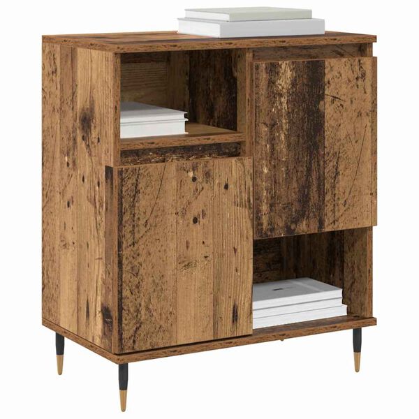 vidaXL Buffets 2 pcs Bois ancien 120 x 35 x 70 cm Bois d'ing&eacute;nierie