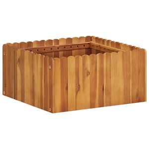 vidaXL Lit sur&eacute;lev&eacute; de jardin 50x50x25 cm Bois massif d'acacia