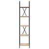 vidaXL &Eacute;tag&egrave;re Ch&ecirc;ne Sonoma 40 x 30 x 183 cm Bois d'ing&eacute;nierie