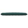 vidaXL Coussin de Dos Vert fonc&eacute; 200 x 19 x 50 cm tissu