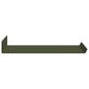 vidaXL &Eacute;tag&egrave;re flottante 4 pcs Vert olive 30 x 18 x 2,5 cm Acier