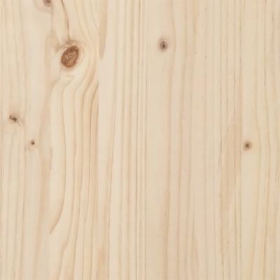 vidaXL Tête de lit 120 cm bois massif de pin