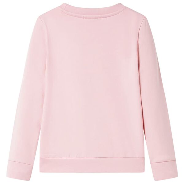Sweatshirt pour enfants rose clair 128