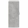 vidaXL Armoire de classement gris b&eacute;ton bois d'ing&eacute;nierie