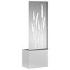 vidaXL &Eacute;cran de confidentialit&eacute; de jardin Fretwork Argent&eacute; 50 x 140 cm