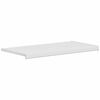 vidaXL Appui de fen&ecirc;tre Blanc 60 x 45 x 4,5 cm PVC