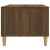 vidaXL Table basse ch&ecirc;ne marron 89,5x50x40 cm bois d'ing&eacute;nierie