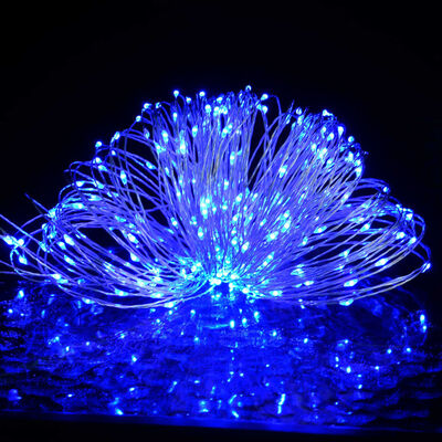 vidaXL Guirlande LED avec 150 LED Bleu 15 m