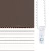 Store enrouleur tamisant 40 x 100 cm marron