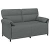 vidaXL Canap&eacute; 100% polyester, cadre en m&eacute;tal, MDF, Contreplaqu&eacute;