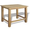 vidaXL Tables gigognes 3 pcs Bois de ch&ecirc;ne massif