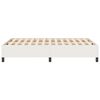 vidaXL Lit &agrave; ressorts Cr&egrave;me 140 x 190 cm Tissu en velours c&ocirc;tel&eacute;