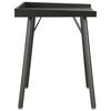 vidaXL Bureau Noir 90x50x79 cm