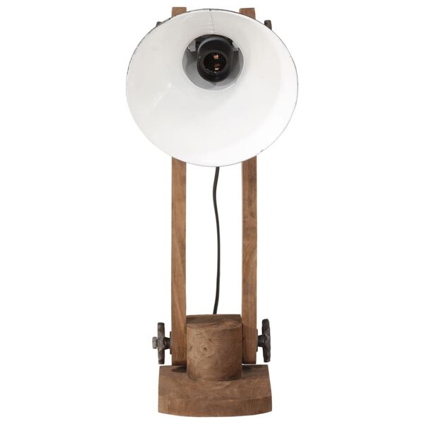 vidaXL Lampe de bureau 25 W noir 23x13x52 cm E27