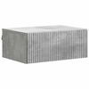 vidaXL Cabinet de chevet mural Gris b&eacute;ton 49 x 34,5 x 20 cm