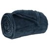 vidaXL Couvertures &agrave; jeter 6 pcs Bleu marine 240 x 270 cm Toison