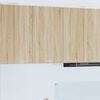 vidaXL Armoire suspendue Ch&ecirc;ne Sonoma et Blanc 50 x 31 x 80 cm