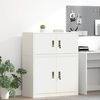 vidaXL Armoire de rangement Blanc 90 x 40 x 40 cm Acier