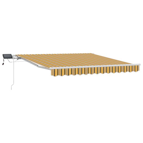 vidaXL Auvent Rétractable avec 350 x 250 cm tissu
