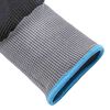 vidaXL Gants de Travail 24 pcs Gris et Noir 9 / l Polyester