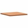 vidaXL Dessus de table 80x80x4 cm carr&eacute; bois massif de h&ecirc;tre