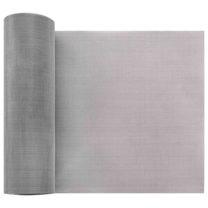 vidaXL &Eacute;cran en maille 20 x 2000 cm 60 Mesh Acier Inoxydable 201