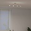 vidaXL Spot de plafond Nickel 27 x 10 x 12 cm M&eacute;tal