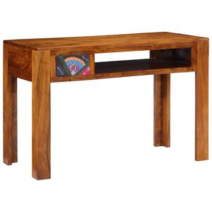 vidaXL Bureau d'&eacute;criture avec tiroir Marron 110 x 50 x 73 cm
