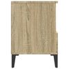 vidaXL Tables de chevet 2 pcs Ch&ecirc;ne sonoma 40x35x50 cm