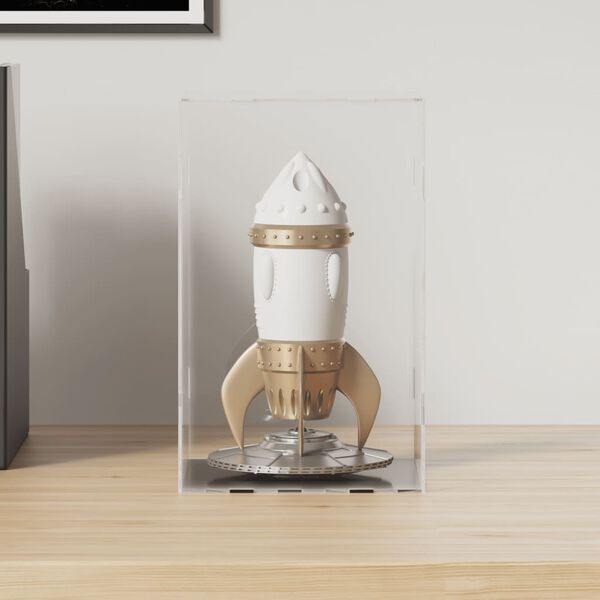 vidaXL Boîte de présentation transparente 14 x 14 x 22 cm Acrylique